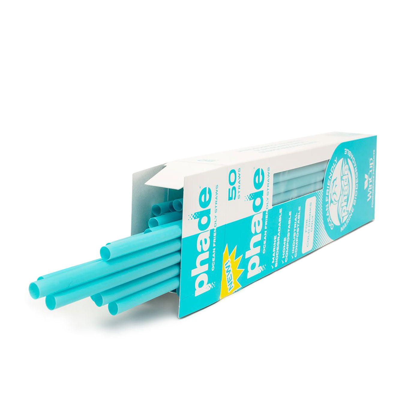 What Are Phade Straws Made Of 7.75" Jumbo Eco-STRAWS - One 50 ct phade Box - Phade Products